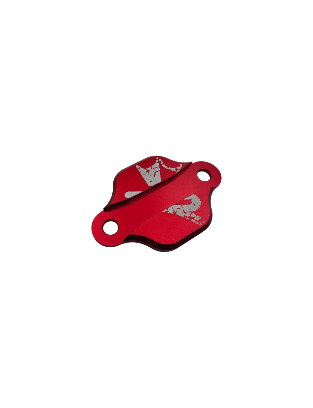 Base pour obturateur de pompe à huile bicolore Derbi-AM6 KRM rouge