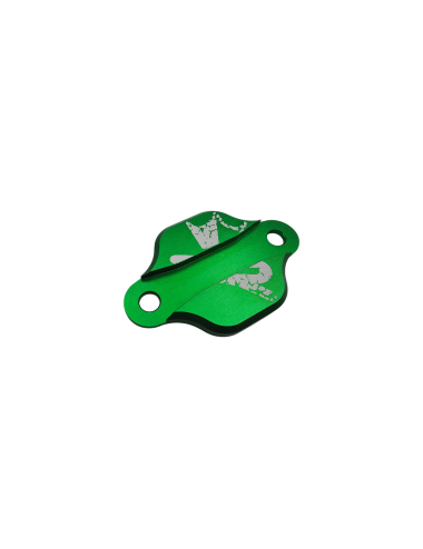 Base pour obturateur de pompe à huile bicolore Derbi-AM6 KRM verte