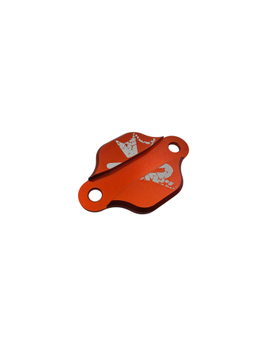 Base pour obturateur de pompe à huile bicolore Derbi-AM6 KRM orange