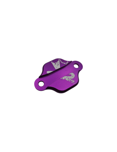 Base pour obturateur de pompe à huile bicolore Derbi-AM6 KRM violette