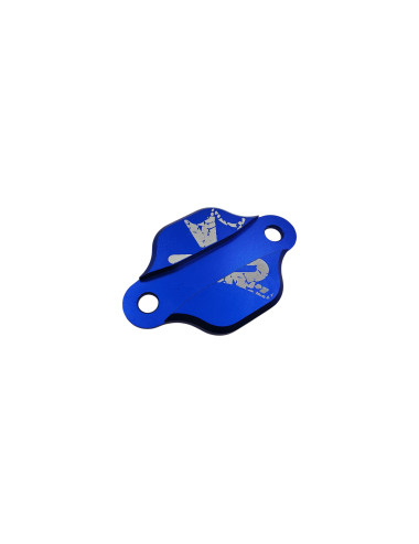 Base pour obturateur de pompe à huile bicolore Derbi-AM6 KRM bleu foncé