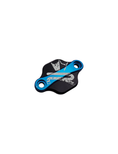 Obturateur de pompe à huile bicolore Derbi-AM6 KRM noir/bleu