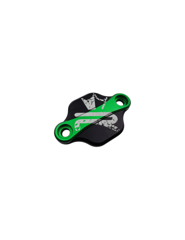 Obturateur de pompe à huile bicolore Derbi-AM6 KRM noir/vert