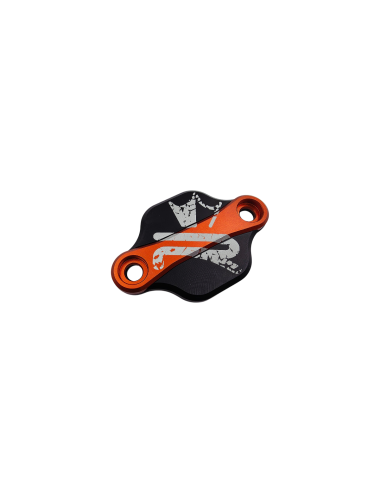 Obturateur de pompe à huile bicolore Derbi-AM6 KRM noir/orange