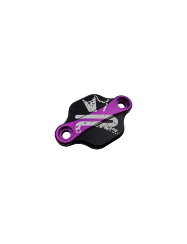 Obturateur de pompe à huile bicolore Derbi-AM6 KRM noir/violet