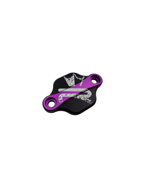 Obturateur de pompe à huile bicolore Derbi-AM6 KRM noir/violet