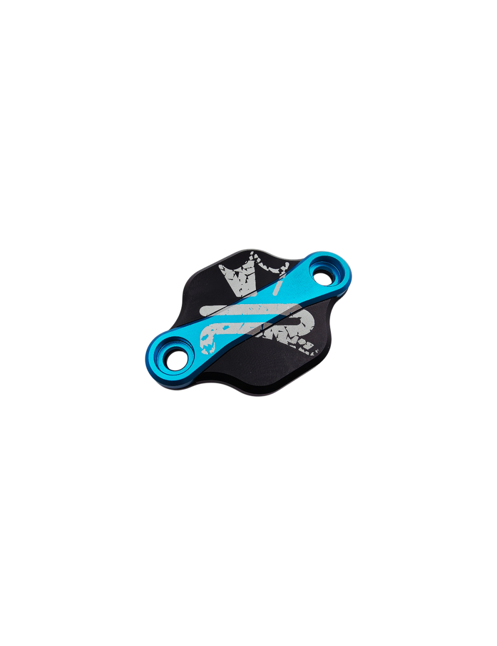 Obturateur de pompe à huile bicolore Derbi-AM6 KRM noir/turquoise