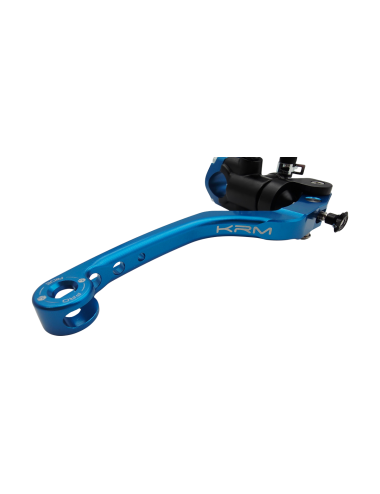 Maitre cylindre de frein avant radial - levier monobloc KRM noir/bleu