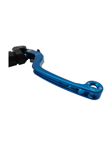 Maitre cylindre de frein avant radial - levier monobloc KRM noir/bleu