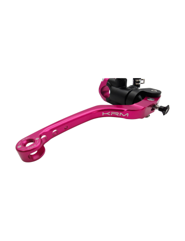 Maitre cylindre de frein avant radial - levier monobloc KRM noir/rose