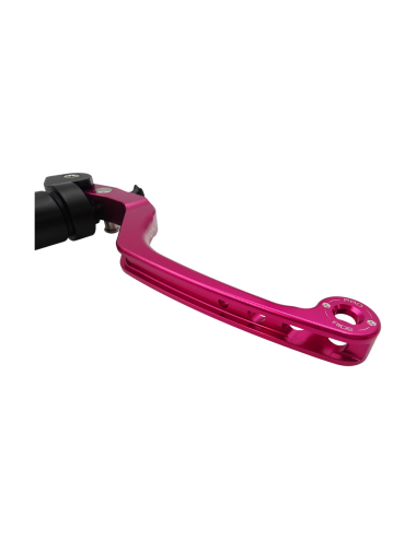 Maitre cylindre de frein avant radial - levier monobloc KRM noir/rose