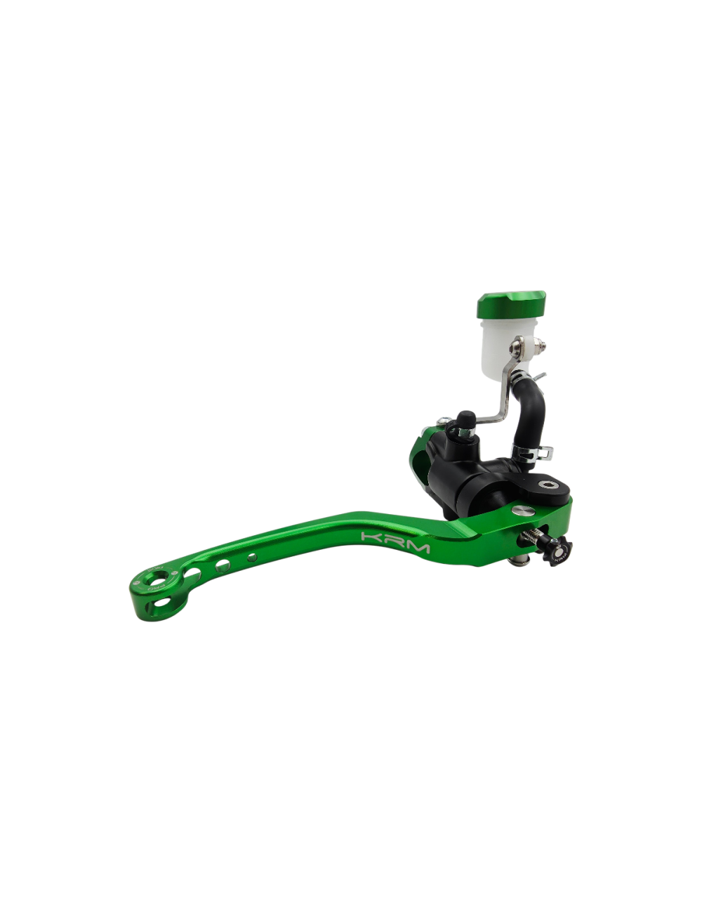 Maitre cylindre de frein avant radial - levier monobloc KRM noir/vert