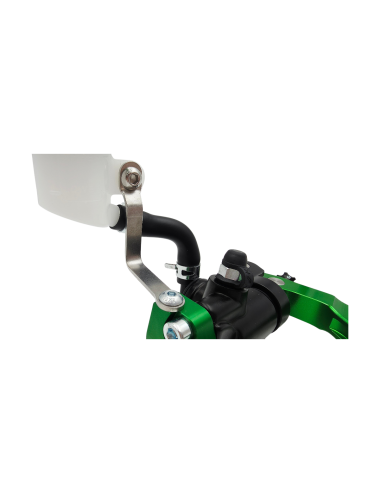Maitre cylindre de frein avant radial - levier monobloc KRM noir/vert
