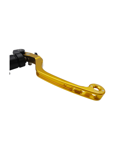 Maitre cylindre de frein avant radial - levier monobloc KRM noir/or