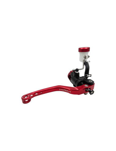 Maitre cylindre de frein avant radial - levier monobloc KRM noir/rouge
