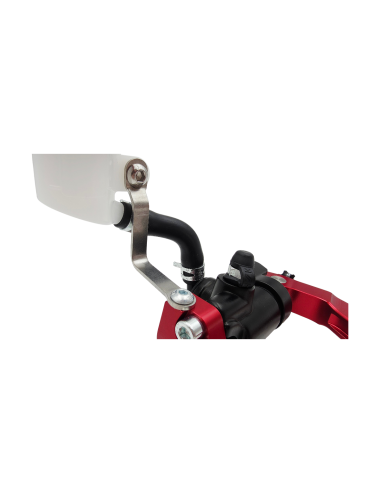 Maitre cylindre de frein avant radial - levier monobloc KRM noir/rouge