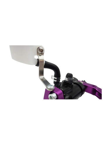Maitre cylindre de frein avant radial - levier monobloc KRM noir/violet