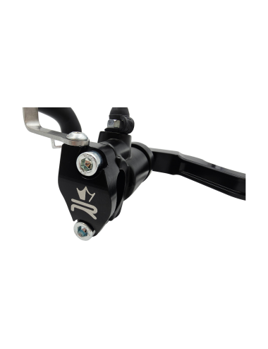 Maitre cylindre de frein avant radial - levier monobloc KRM noir/noir