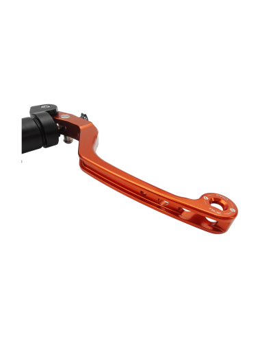 Maitre cylindre de frein avant radial - levier monobloc KRM noir/orange