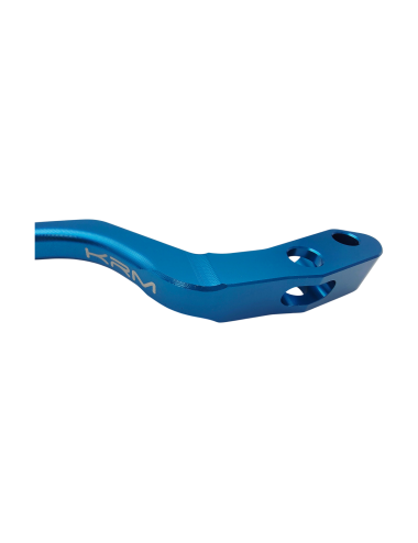Levier de frein avant KRM monobloc bleu