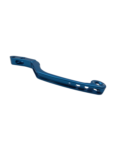 Levier de frein avant KRM monobloc bleu