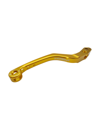 Levier de frein avant KRM monobloc or