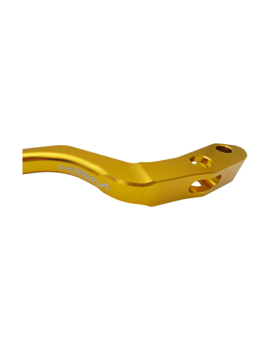 Levier de frein avant KRM monobloc or