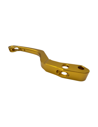 Levier de frein avant KRM monobloc or
