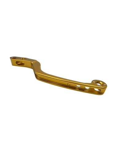 Levier de frein avant KRM monobloc or