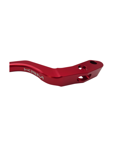 Levier de frein avant KRM monobloc rouge