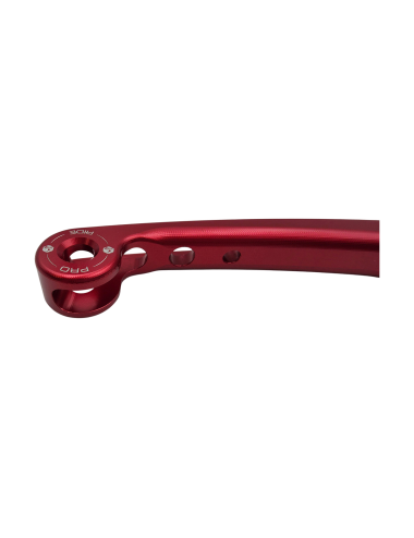 Levier de frein avant KRM monobloc rouge