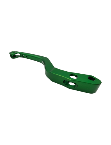 Levier de frein avant KRM monobloc vert