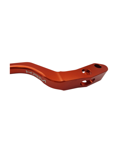 Levier de frein avant KRM monobloc orange