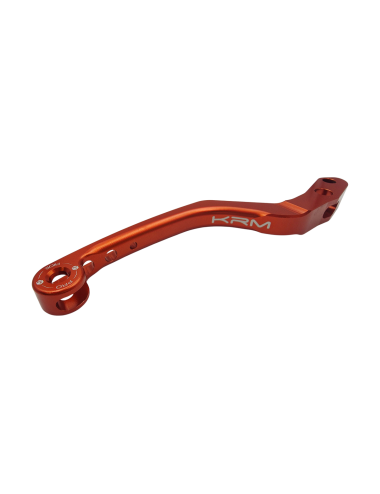 Levier de frein avant KRM monobloc orange