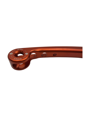 Levier de frein avant KRM monobloc orange