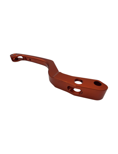 Levier de frein avant KRM monobloc orange
