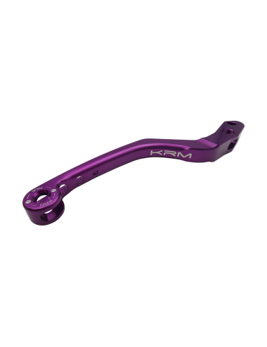 Levier de frein avant KRM monobloc violet