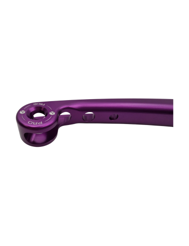 Levier de frein avant KRM monobloc violet