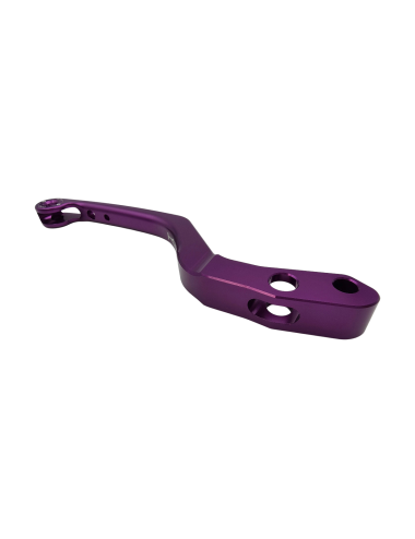 Levier de frein avant KRM monobloc violet
