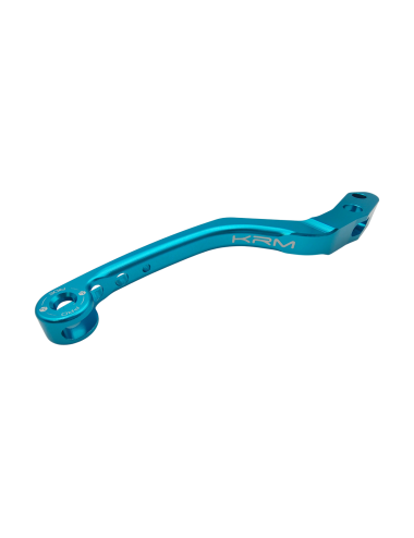 Levier de frein avant KRM monobloc turquoise