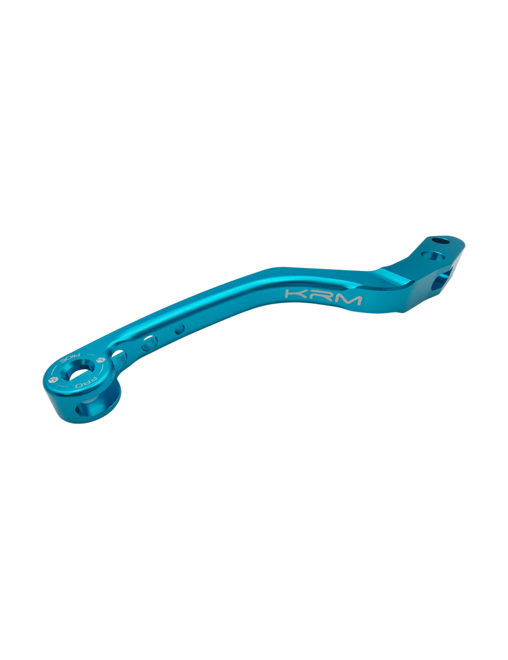 Levier de frein avant KRM monobloc turquoise