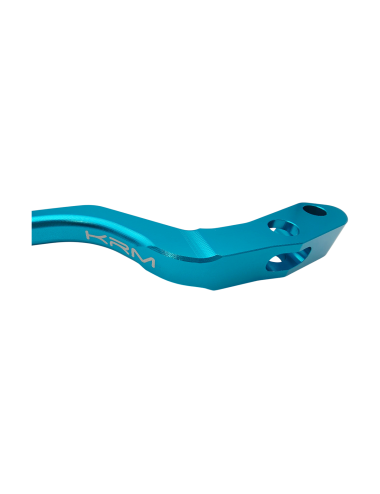 Levier de frein avant KRM monobloc turquoise