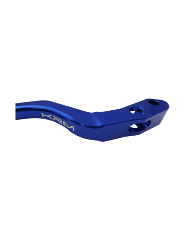Levier de frein avant KRM monobloc bleu foncé