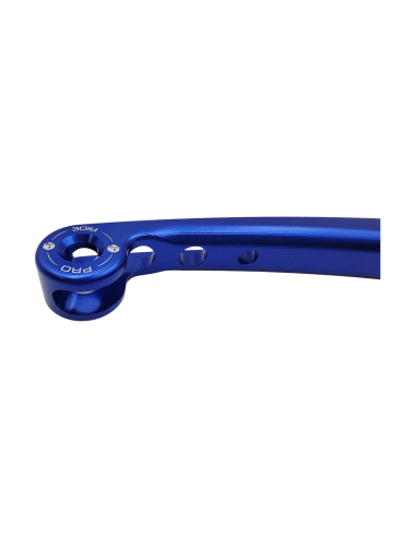 Levier de frein avant KRM monobloc bleu foncé