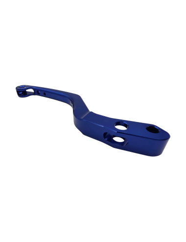 Levier de frein avant KRM monobloc bleu foncé