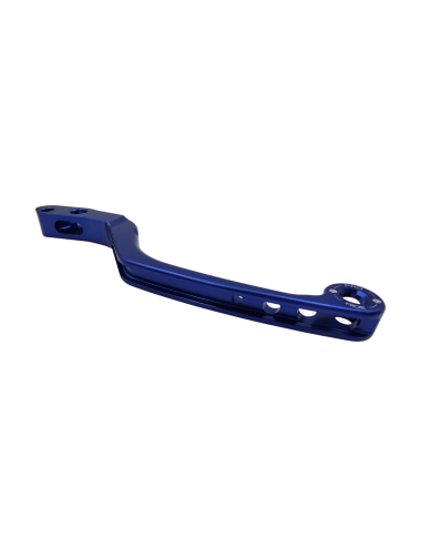 Levier de frein avant KRM monobloc bleu foncé