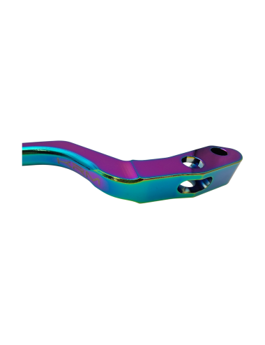 Levier de frein avant KRM monobloc Néo-chrome