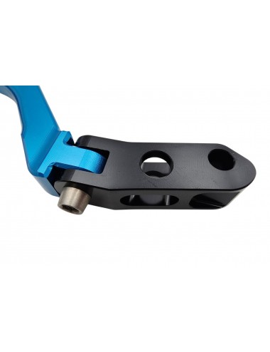 Levier de frein avant KRM repliable bleu