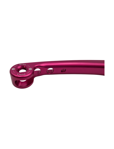 Levier de frein avant KRM repliable rose