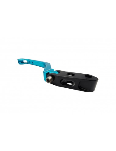 Levier de frein avant KRM repliable turquoise